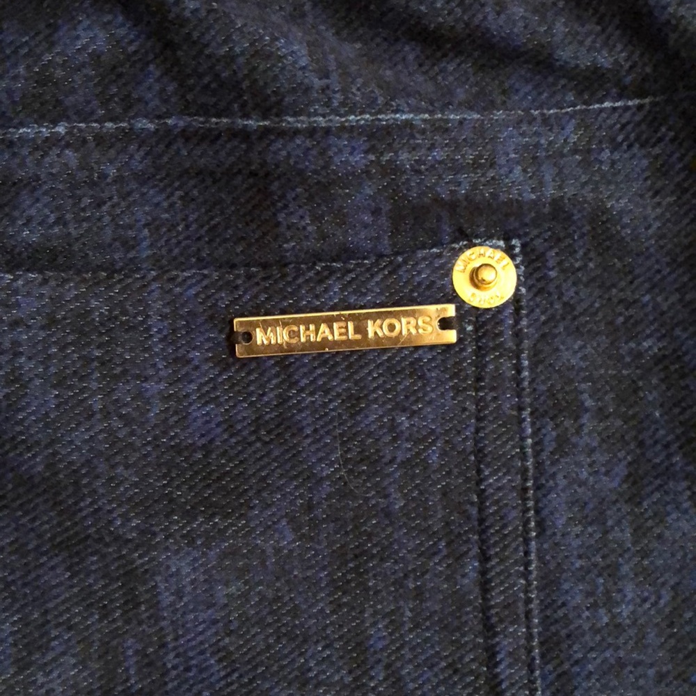 Michael Kors Dark Wash Jeggings - Picture 7 of 8